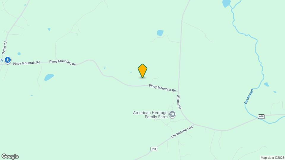 9080 Piney Mountain Rd Mapa y Detalles de la Ubicación