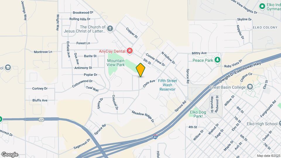 2324 Sierra Dr Map and Location Details