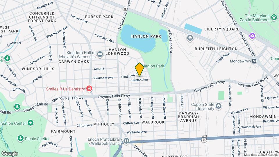3028 Hanlon Ave Map and Location Details