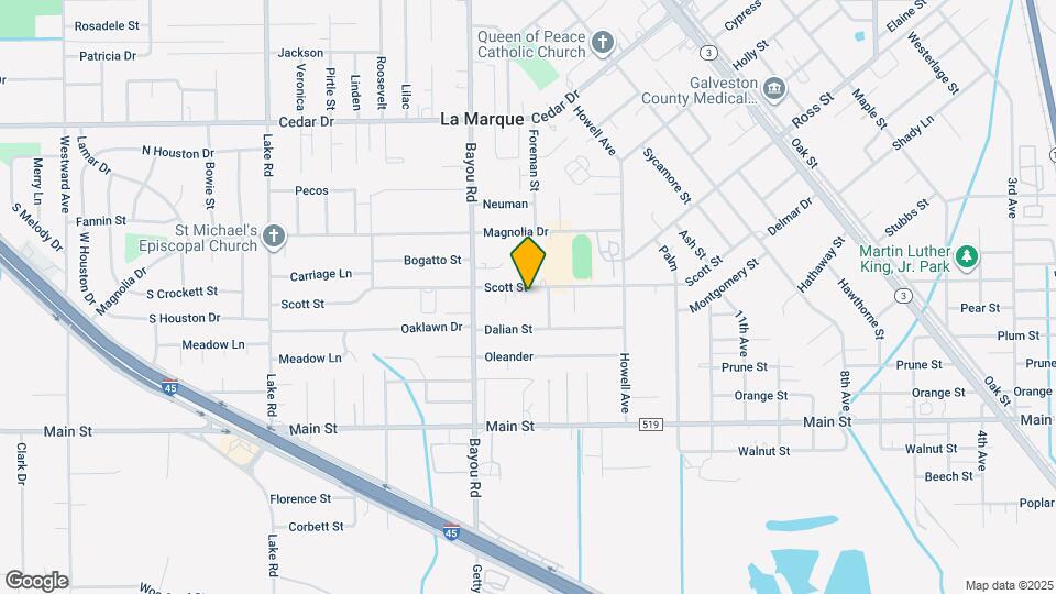 1729 Scott St Map and Location Details