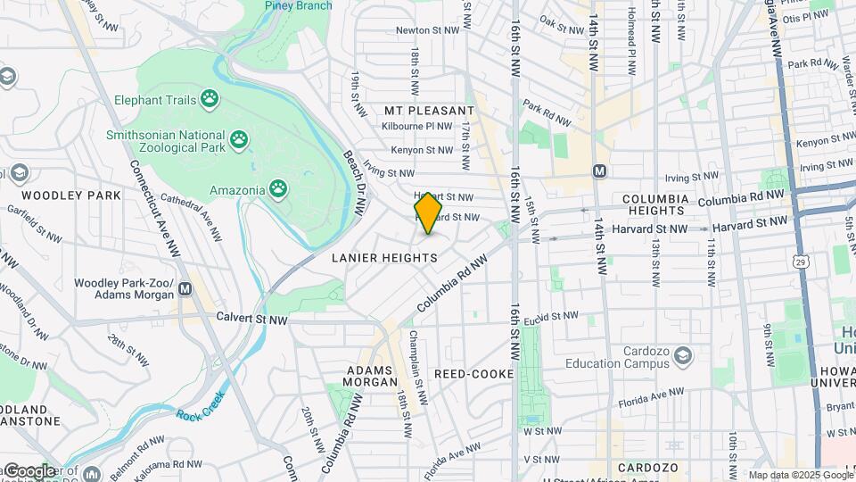 1710 Summit Pl NW Map and Location Details