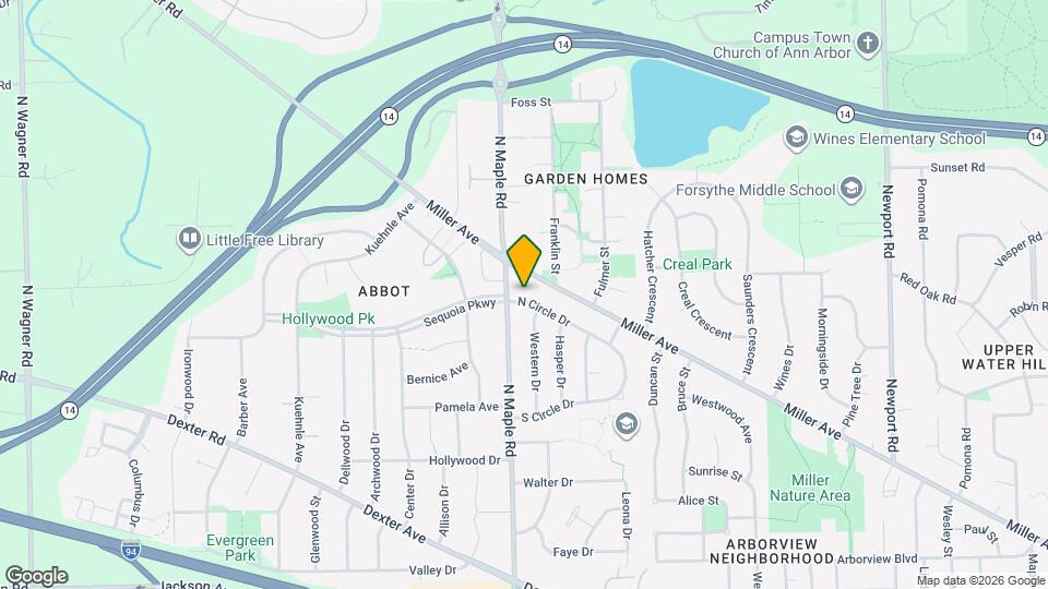 2420 N Circle Dr Map and Location Details