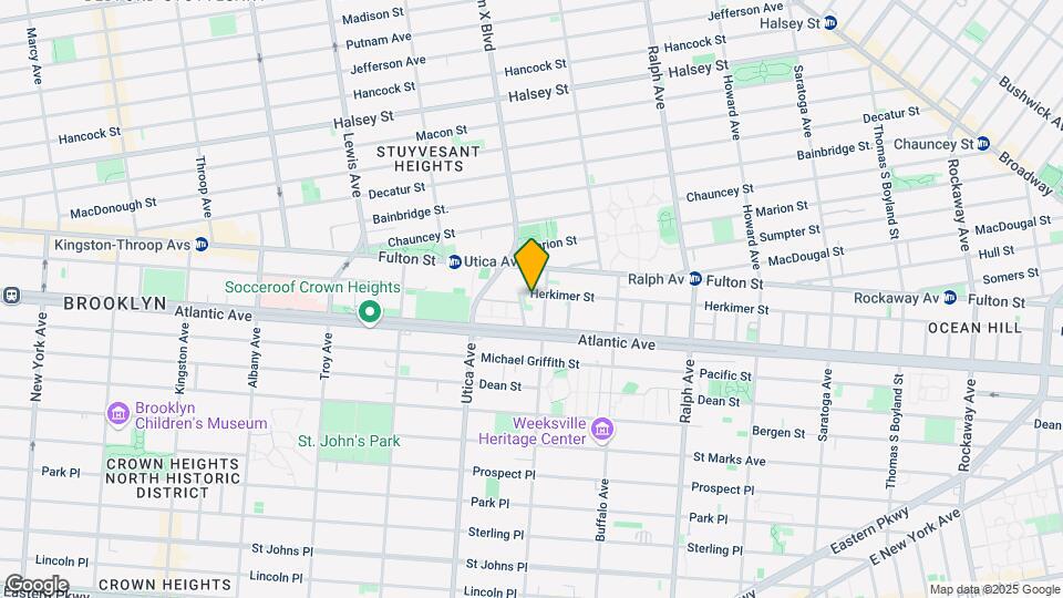 772 Herkimer St Map and Location Details
