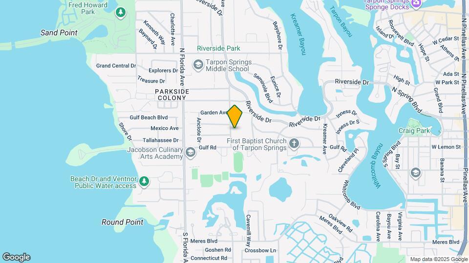 284 Peninsula Ave Map and Location Details