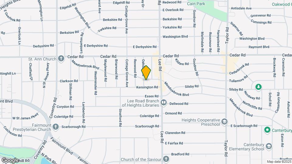 3132 Meadowbrook Blvd Map and Location Details