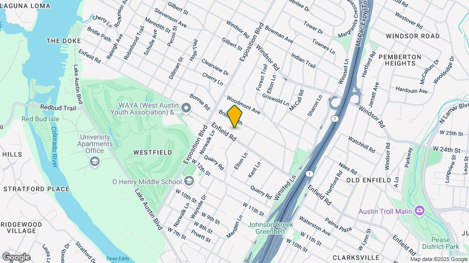 2506 Enfield Rd Map and Location Details