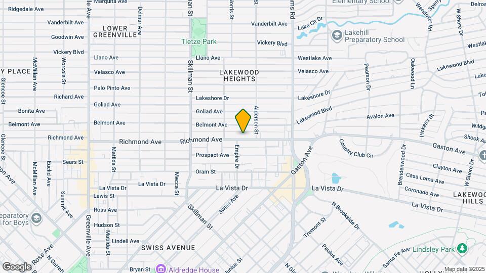 6237 Richmond Ave Mapa y Detalles de la Ubicación