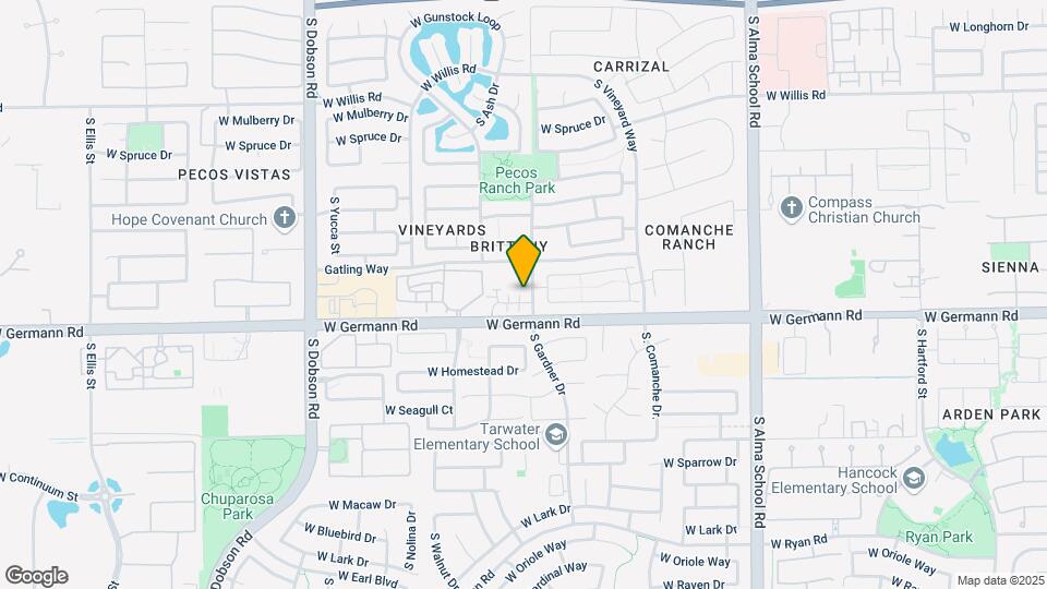1522 W Marlin Dr Map and Location Details