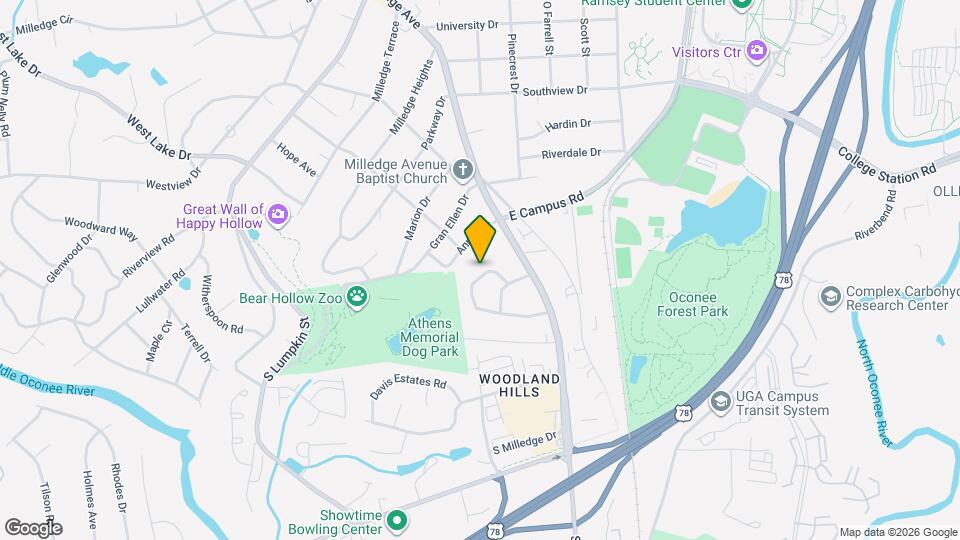 138 Habersham Dr Map and Location Details