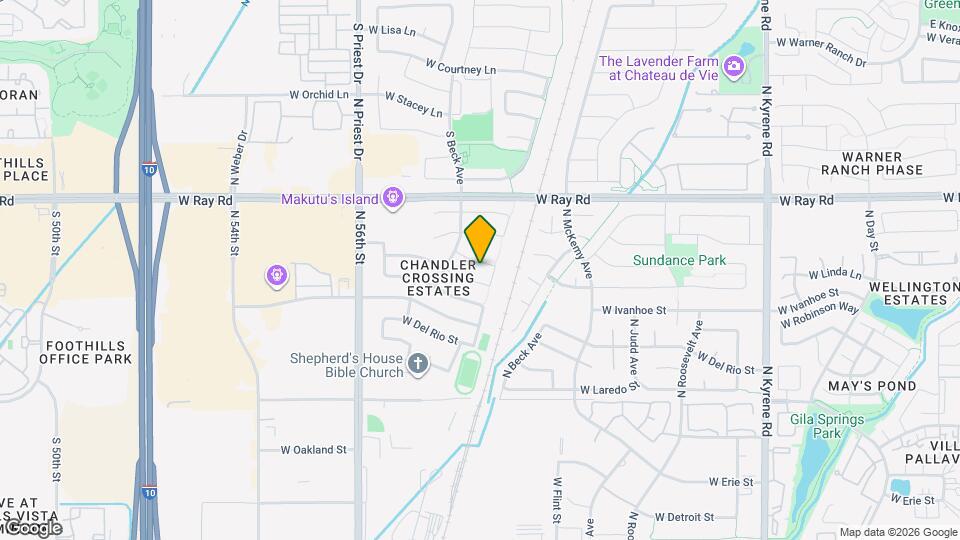 6681 W Dublin Ln Map and Location Details