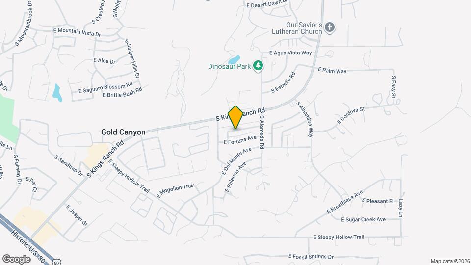 9819 E La Palma Ave, Unit 4 Map and Location Details