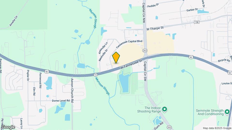 Furnished Studio-Tallahassee - Northwest Map and Location Details