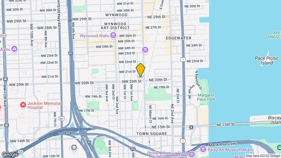 2000 N Miami Ave, Unit B1 Map and Location Details