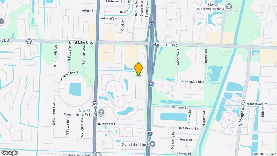 8531 Sunset Dr Map and Location Details