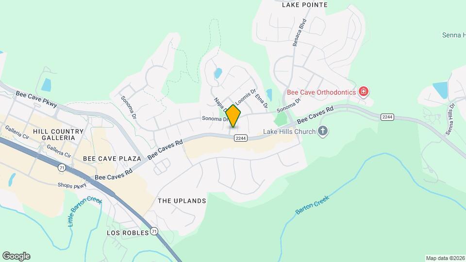 3218 Tehama Ct Map and Location Details