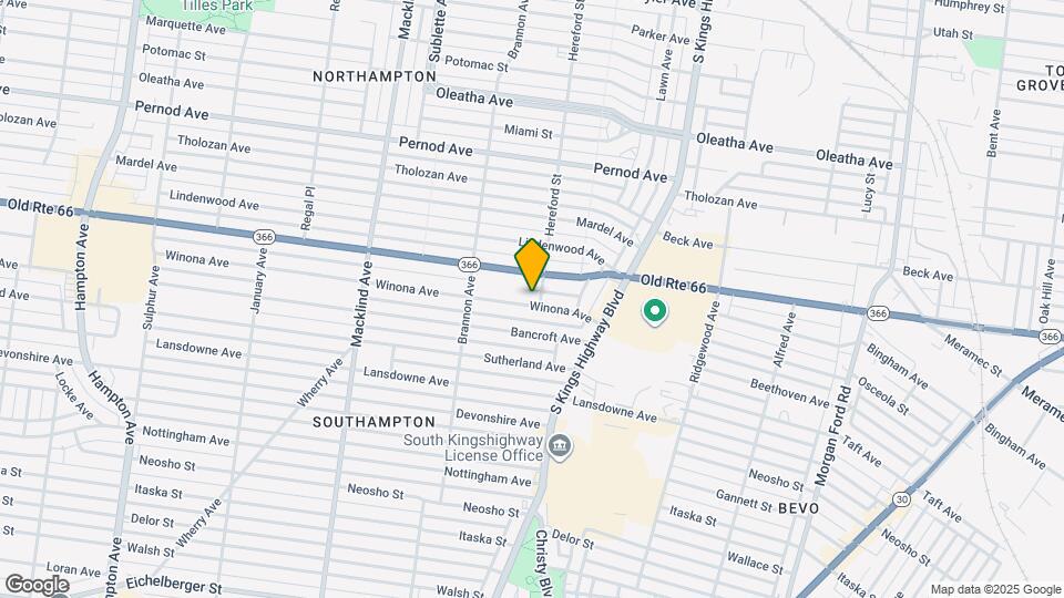 5005 Winona Ave-Unit -A Mapa y Detalles de la Ubicación