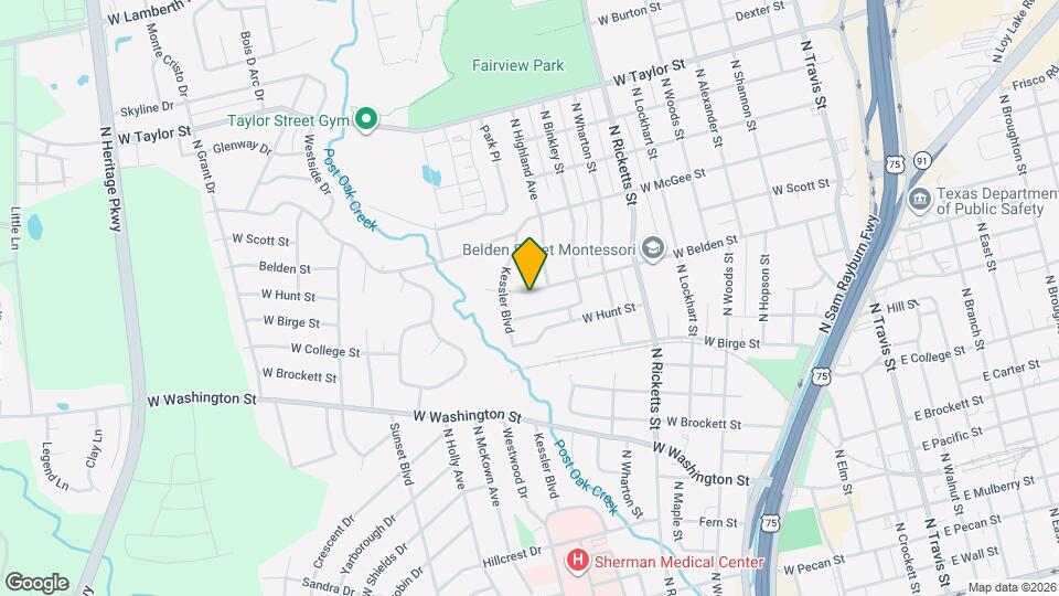 1014 W Belden St Map and Location Details