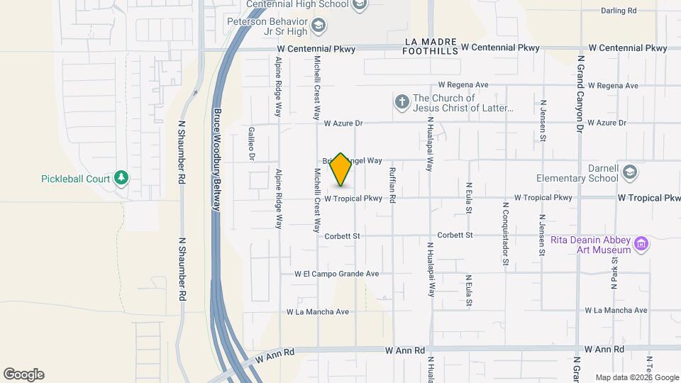 6025 Egan Crest Dr Mapa y Detalles de la Ubicación