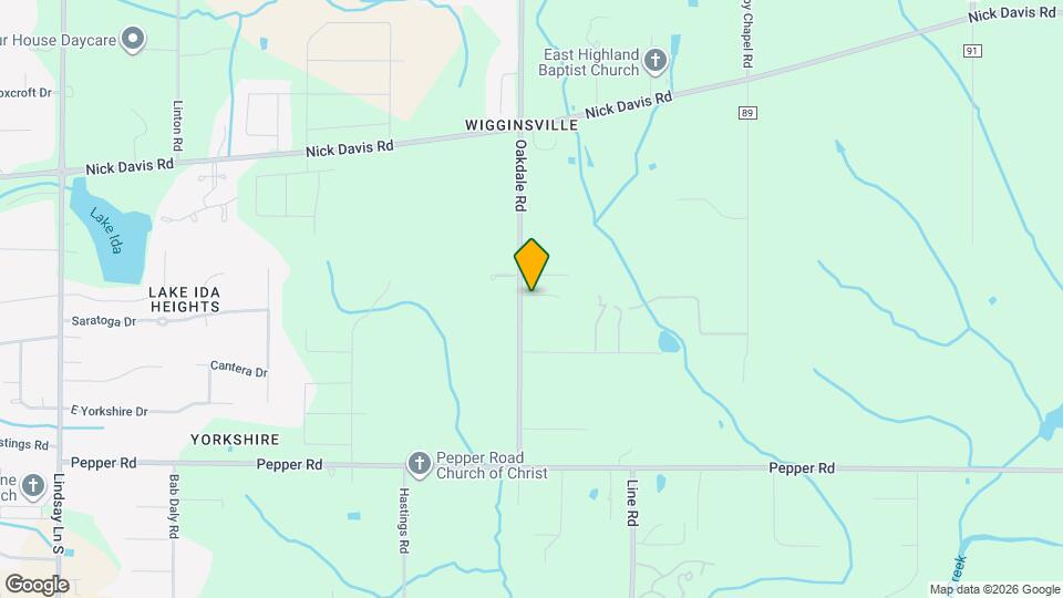 16358 Oakdale Rd Map and Location Details