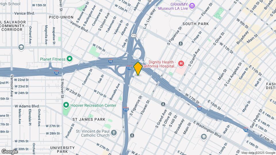 647 18th St Map and Location Details