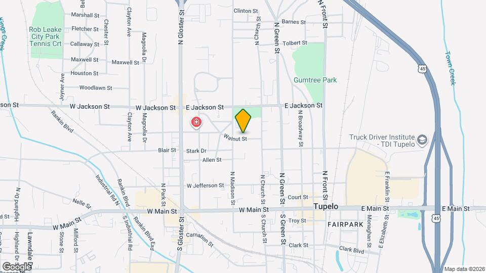 538 Walnut St Map and Location Details