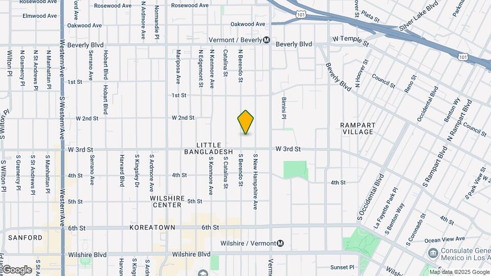 238 S Berendo St Map and Location Details