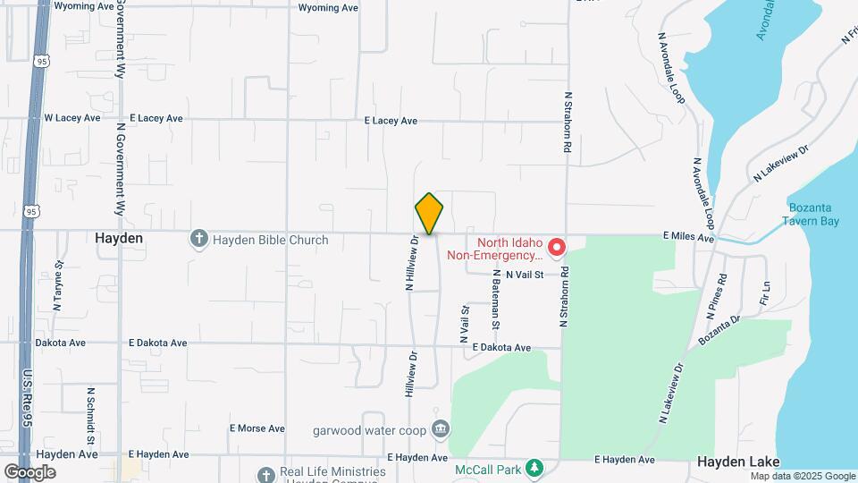 10373 N Sunview Ln Map and Location Details