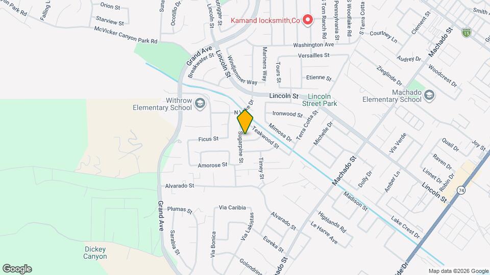 15108 Ficus St Map and Location Details