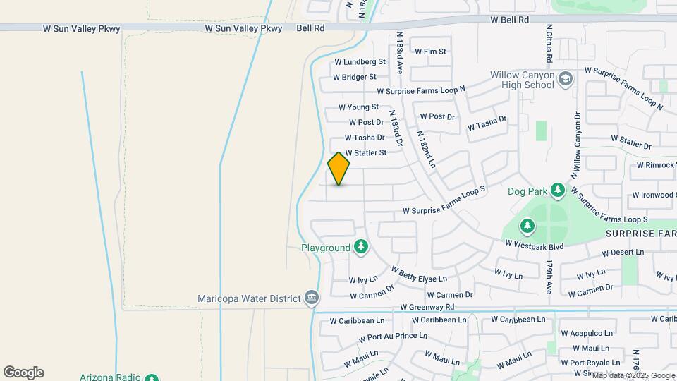 18495 W Rimrock St Map and Location Details