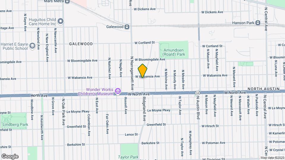 1646 N Mobile Ave Map and Location Details
