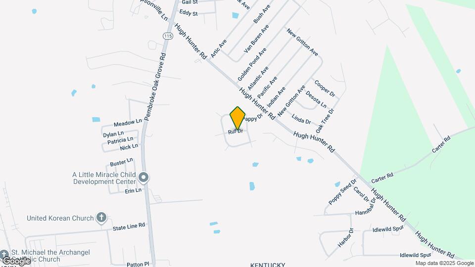 205 Ruf Dr Map and Location Details