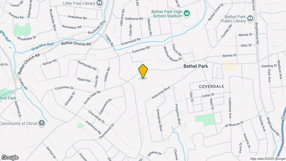 201 Kendall Ln Map and Location Details