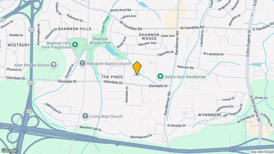 3321 Argyle Ln Mapa y Detalles de la Ubicación