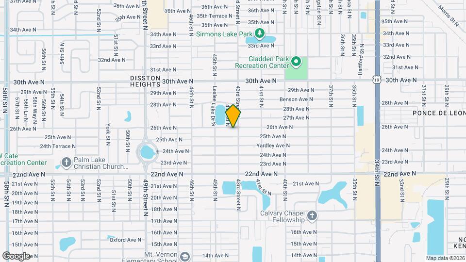 4310 26th Ave N Map and Location Details