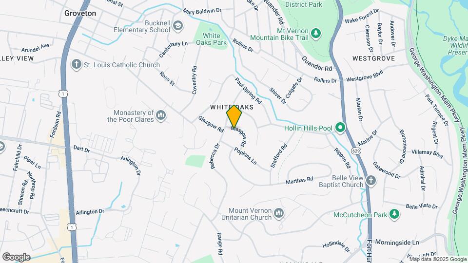 2227 Glasgow Rd Map and Location Details