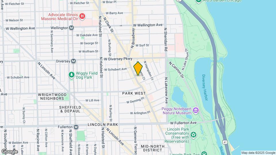 2635 N Clark St, Unit 901 Map and Location Details