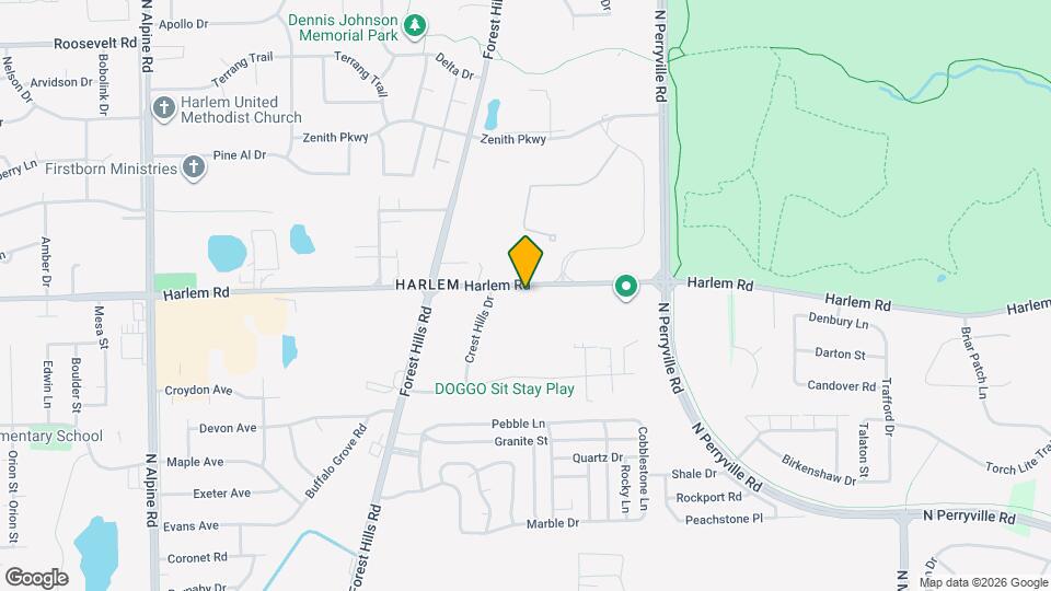 5253 Harlem Rd Map and Location Details