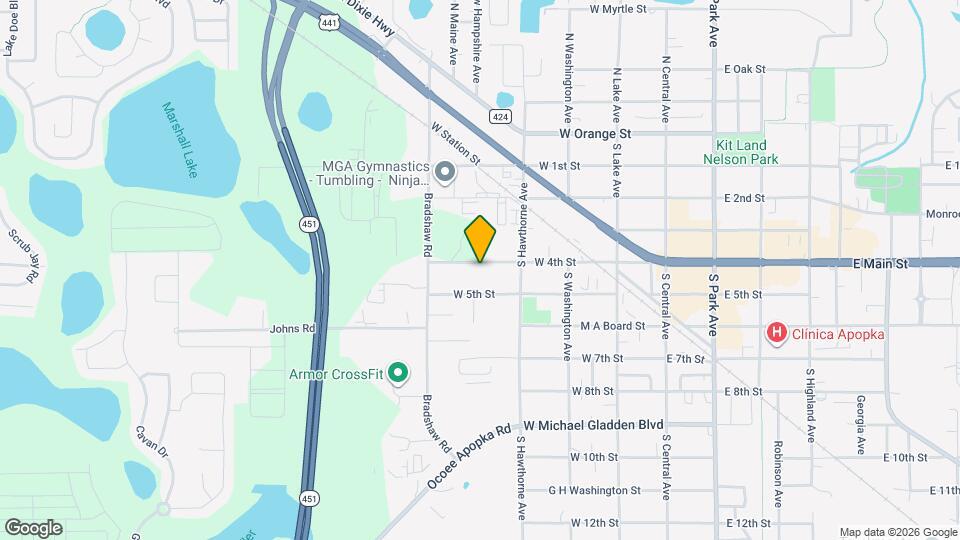 356 W 4th St Map and Location Details