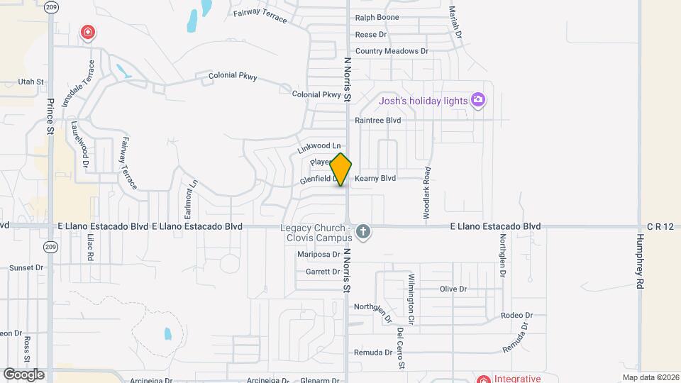 3724 Tom Watson Dr Map and Location Details