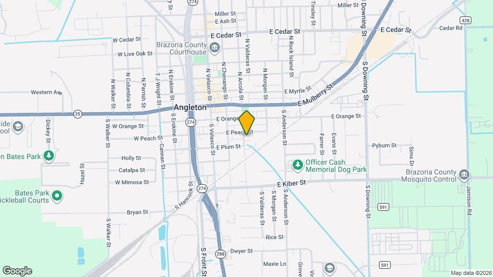 321 S Arcola St Map and Location Details