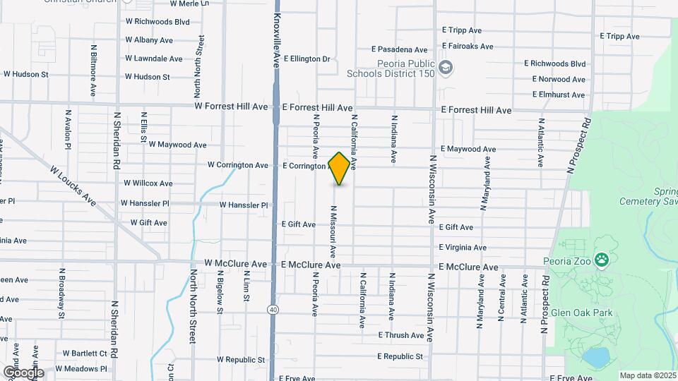2720 N Missouri Ave Map and Location Details