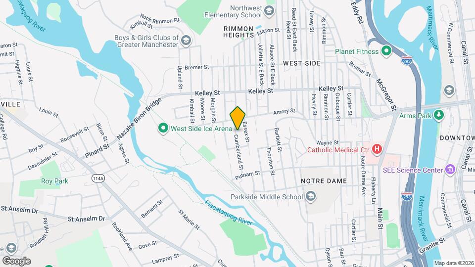 52 Cumberland St, Unit 2 Map and Location Details