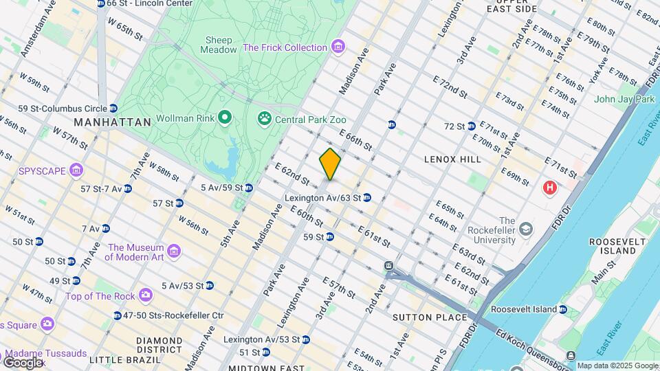 565 Park Ave Map and Location Details