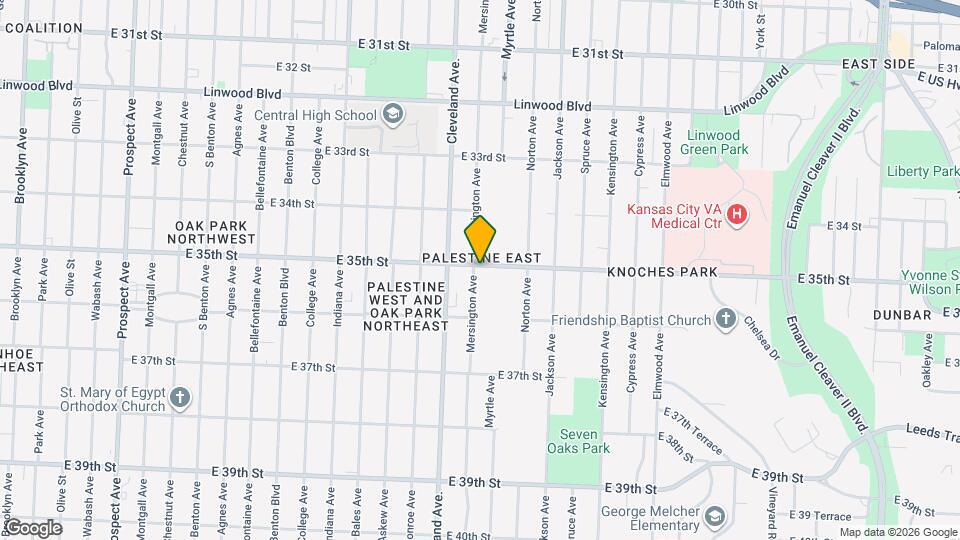 3903 E 35th St Mapa y Detalles de la Ubicación