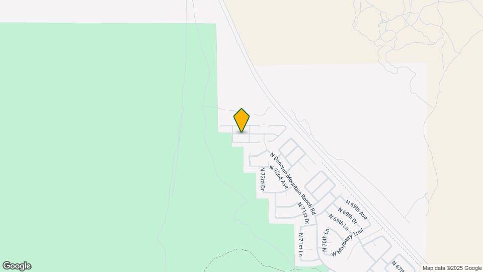 7393 W Palo Brea Ln Map and Location Details