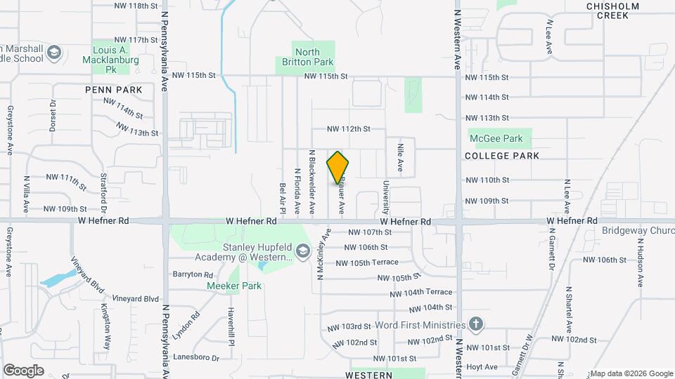 11013 N Brauer Ave Map and Location Details