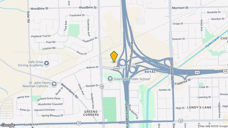 7468 Wanless St Map and Location Details