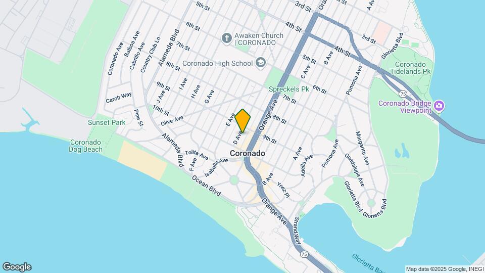 935 D Ave Mapa y Detalles de la Ubicación