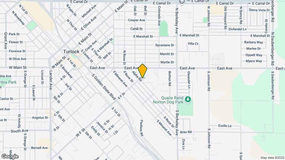 Turlock Senior Citizens Apartments Mapa y Detalles de la Ubicación