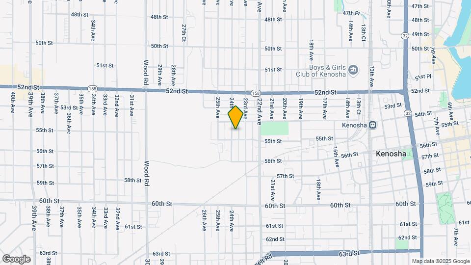 5421 24th Ave Mapa y Detalles de la Ubicación